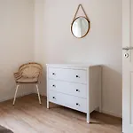 Kuestenbutze - Modernes Fuer 6 Im Beach-style Mit Vollausgestatteter Kue By Interhome * Mildstedt