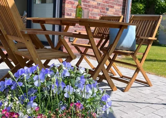Kuestenbutze - Modernes Fuer 6 Im Beach-style Mit Vollausgestatteter Kue By Interhome Mildstedt